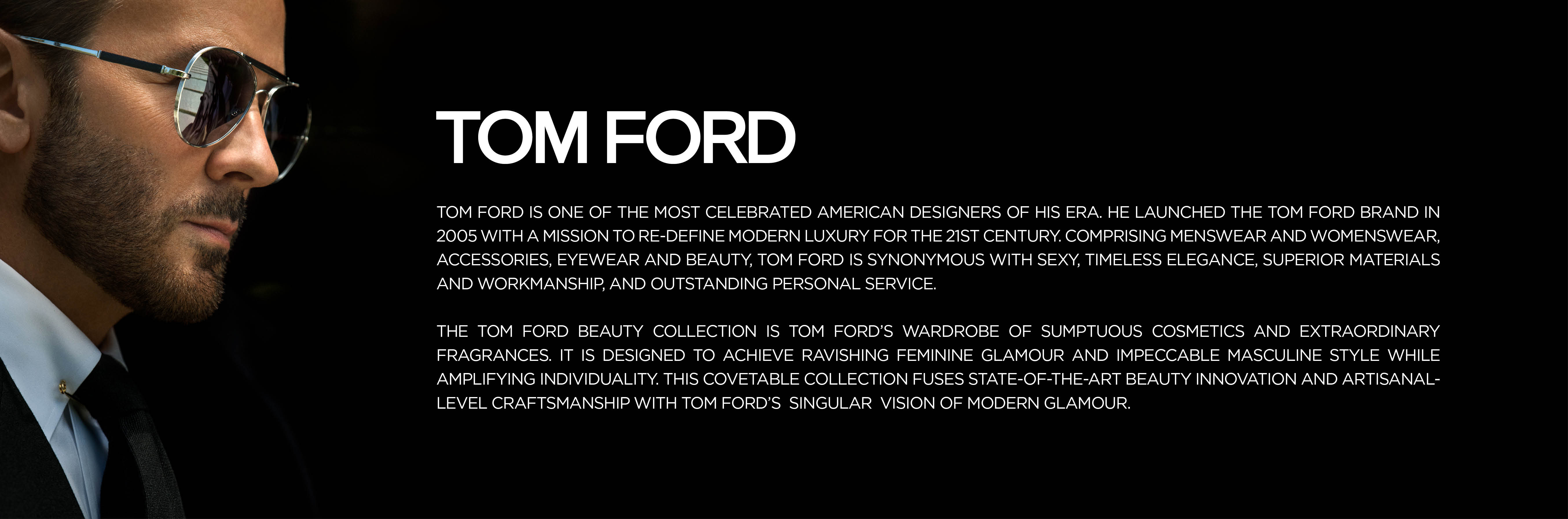 About Tom Ford | iShopChangi